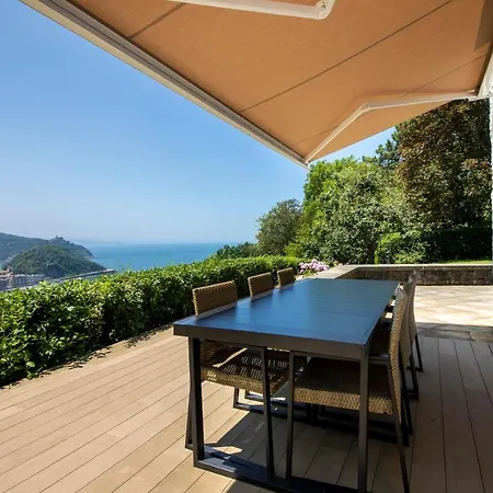 Villa Amazing Views Over In A Family San Sebastian